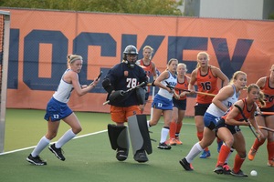 Regan Spencer's .799 save percentage has helped the Orange enter the postseason strong in its national title defense. 